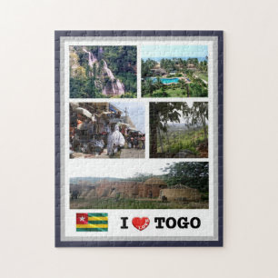 Quebra-cabeça Togo - I Love -