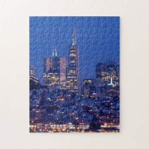 Quebra-cabeça Tomado do telhado da prisão em Alcatraz