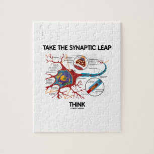 Quebra-cabeça Tome o pulo Synaptic pensam (a sinapse do