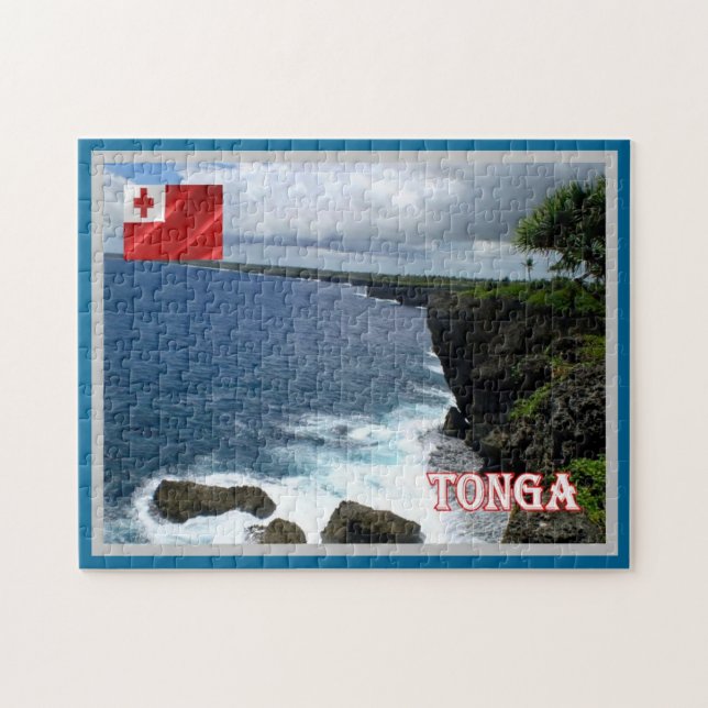 Quebra-cabeça Tonga - Costa - (Horizontal)