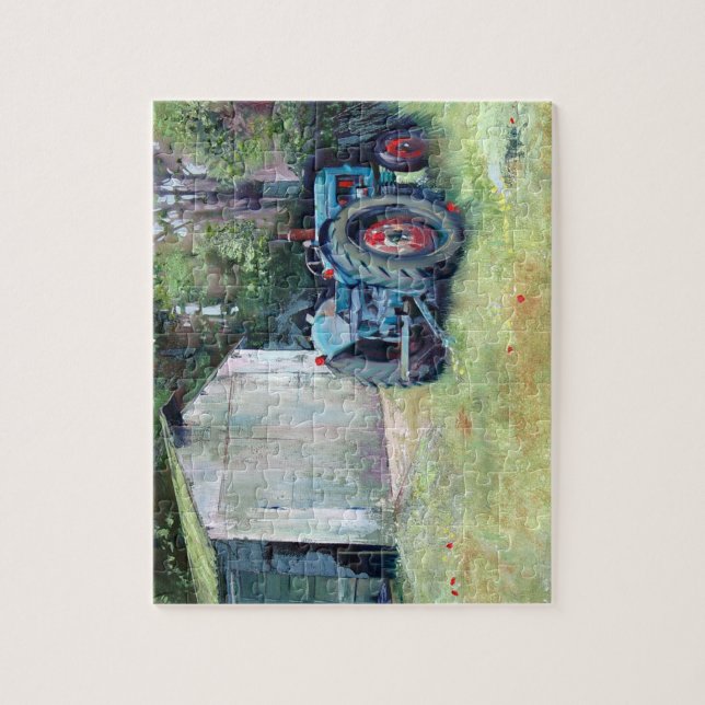 Quebra-cabeça Tonkinson puzzle - T`old tractor (Vertical)