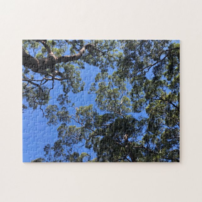 Quebra-cabeça topos de árvores (Horizontal)