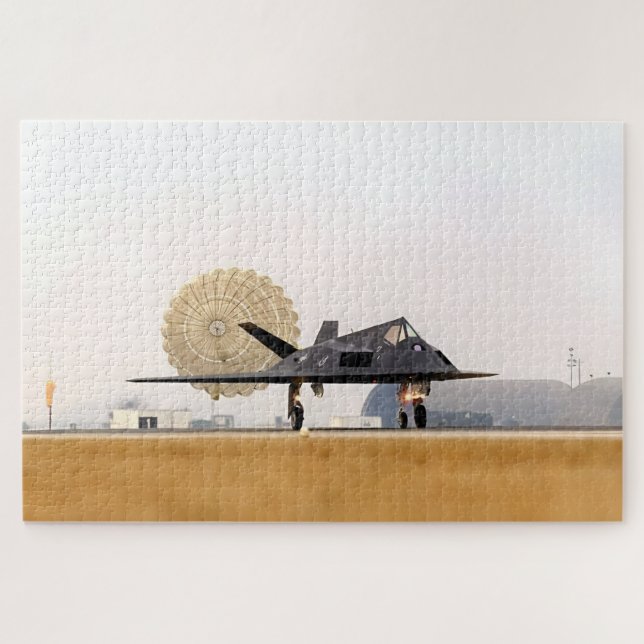 Quebra-cabeça Toque Furtivo: F-117 Nighthawk (Horizontal)