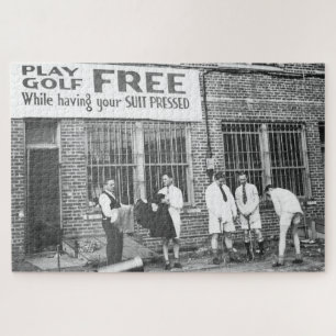 Quebra-cabeça Toque Sem Golfe (Enquanto Tem Seu Fato Preso)