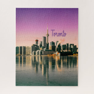 Quebra-cabeça Toronto Capital de Ontário Canada City Skyline