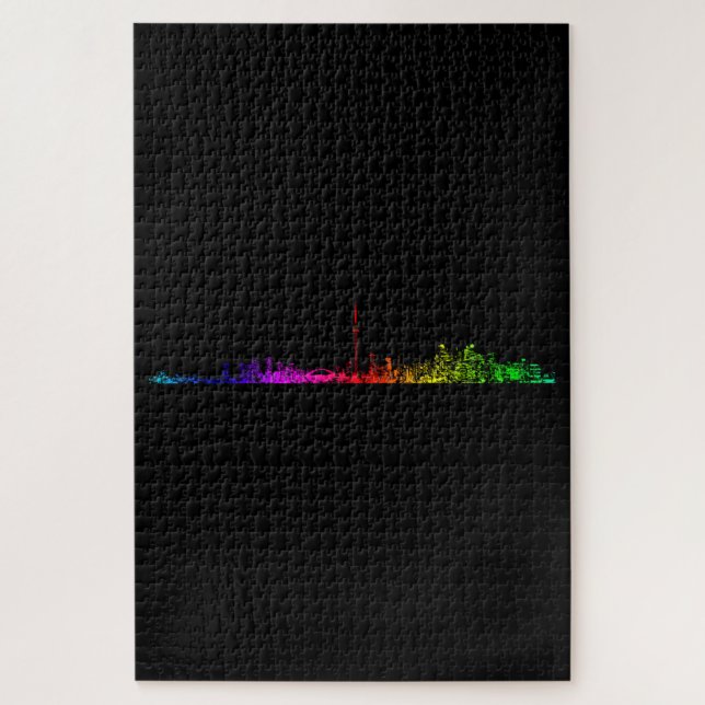 Quebra-cabeça Toronto Rainbow (Vertical)