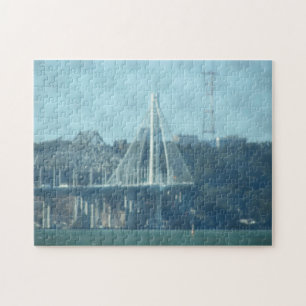 Quebra-cabeça - torre da ponte da baía de Oaklan
