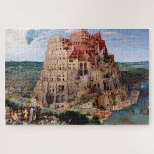 Quebra-cabeça Torre de Babel, Pieter Bruegel, o Velho