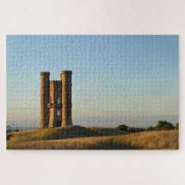 Quebra-cabeça Torre de Broadway, castelo pequeno no Cotswolds