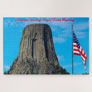 Quebra-cabeça Torre do Diabo Wyoming.