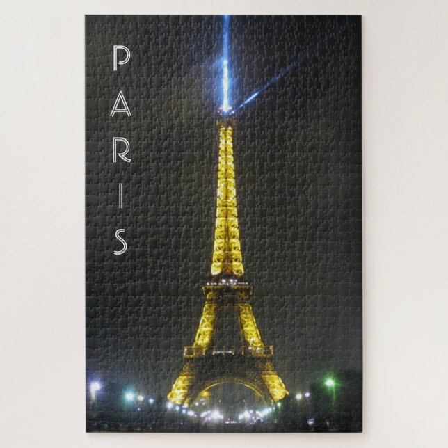Quebra-cabeça torre eiffel de paris (Vertical)