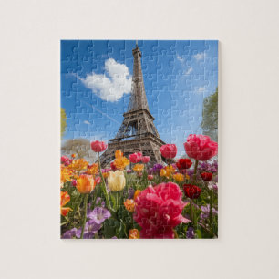 Quebra-cabeça Torre Eiffel em Paris