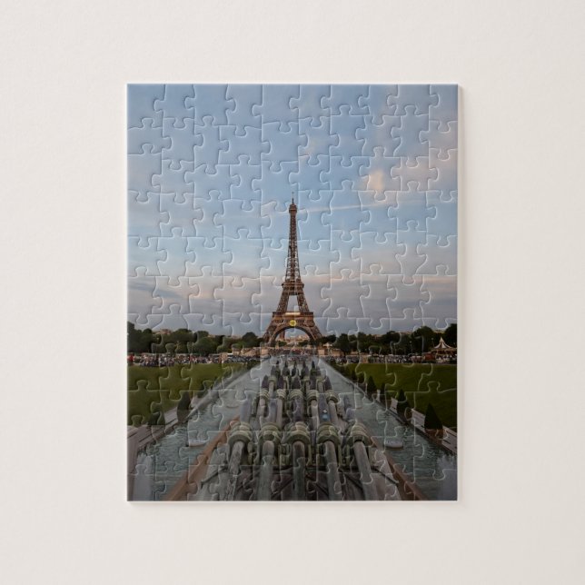 Quebra-cabeça Torre Eiffel - Paris - 8x10 - 110 pcs (Vertical)