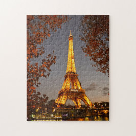 Quebra-cabeça Torre Eiffel - Paris - França - 11x14 - 252 pc