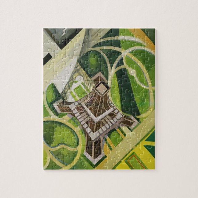 Quebra-cabeça Torre Eiffel (por Robert Delaunay) (Vertical)