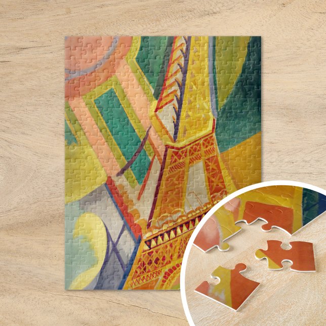 Quebra-cabeça Torre Eiffel | Robert Delaunay (Criador carregado)