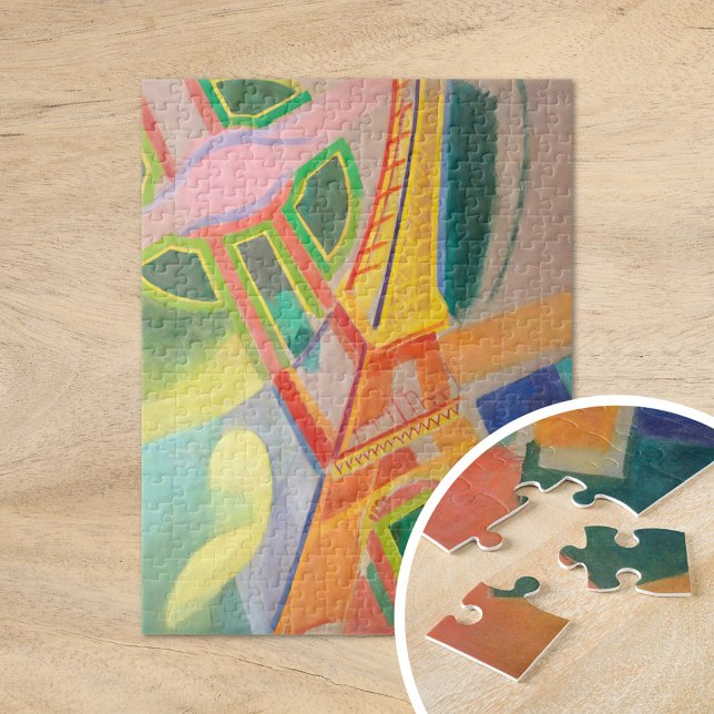 Quebra-cabeça Torre Eiffel | Robert Delaunay (Criador carregado)