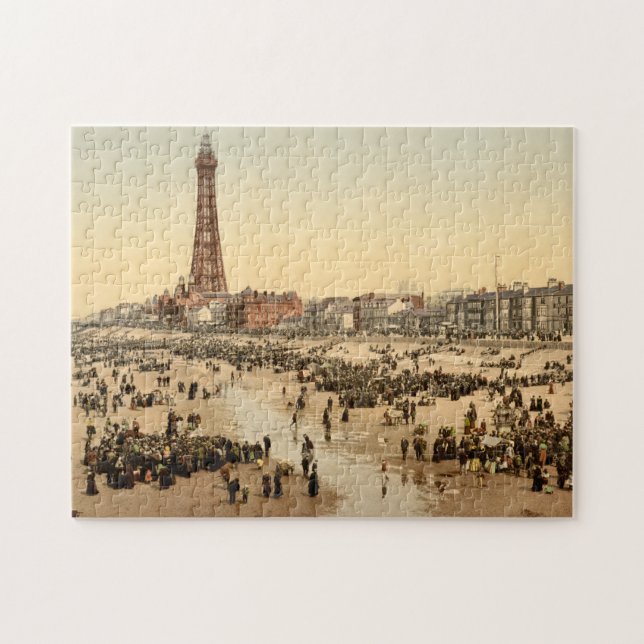 Quebra-cabeça Torre II de Blackpool, Lancashire, Inglaterra (Horizontal)