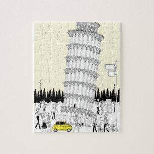 Quebra-cabeça Torre inclinada de Pisa