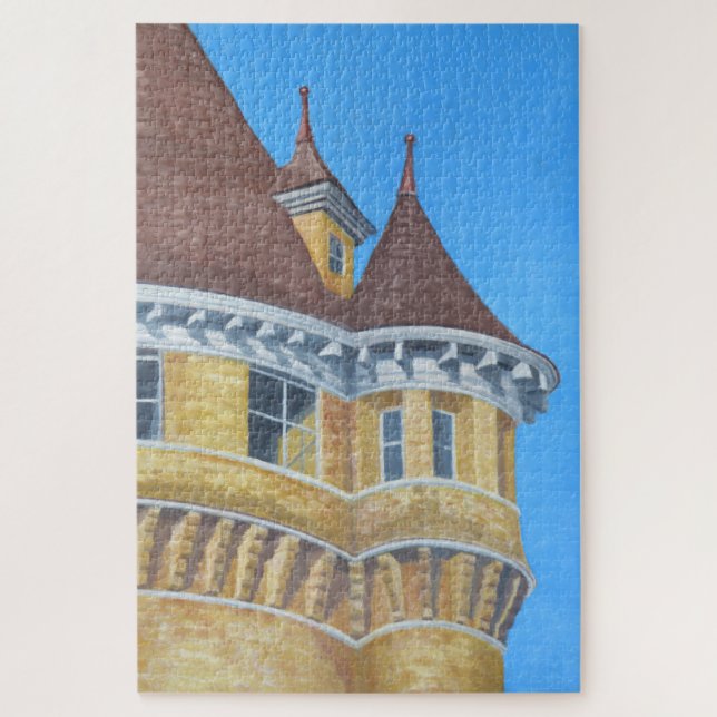 Quebra-cabeça Torre Lawson Turrets Puzzle 1014 peças (Vertical)