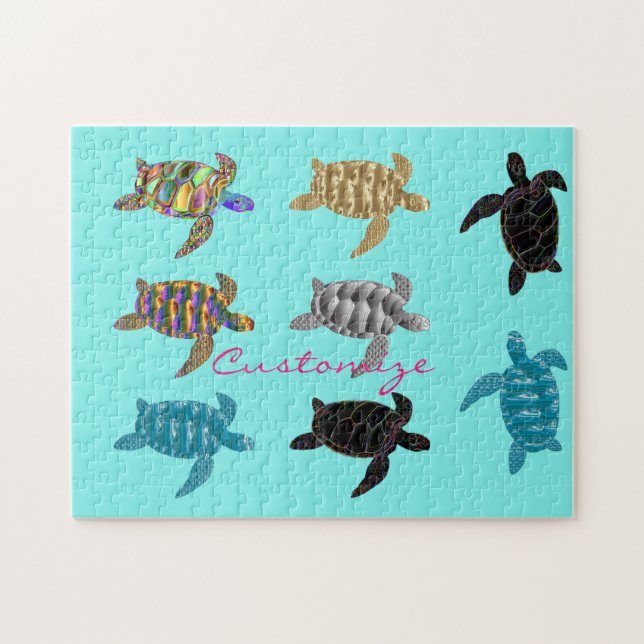 Quebra-cabeça Tortas do Mar de Várias Cores Thunder_Cove (Horizontal)