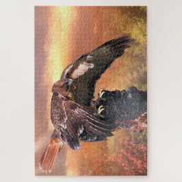 QUEBRA-CABEÇA TOUCHDOWN DE CAUDA VERMELHA