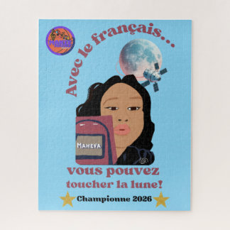 Quebra-cabeça Toucher la lune avec le français