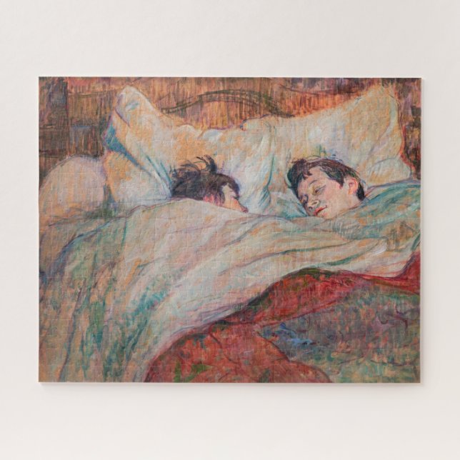 Quebra-cabeça Toulouse-Lautrec - A Cama (Horizontal)