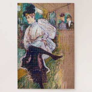 Quebra-cabeça Toulouse-Lautrec - Jane Avril Dancing
