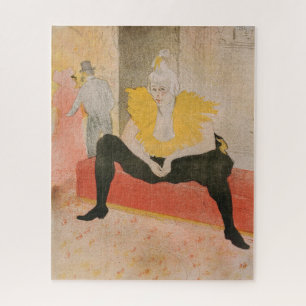 Quebra-cabeça Toulouse-Lautrec - Mademoiselle Cha-u-kao Sentada