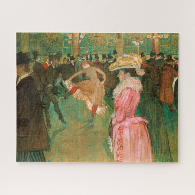 Quebra-cabeça Toulouse-Lautrec - Na Rota, A Dança (Horizontal)
