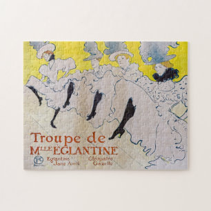Quebra-cabeça Toulouse-Lautrec - Troupe de Mlle Eglantine