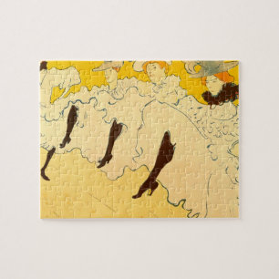 Quebra-cabeça Toulouse Lautrec Yellow Dancing Girl Poster