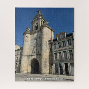 Quebra-cabeça Tour de l'Horloge, La Rochelle, França