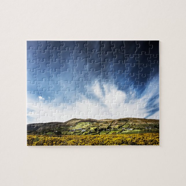 Quebra-cabeça Tourmakeady Mayo Ireland. (Horizontal)