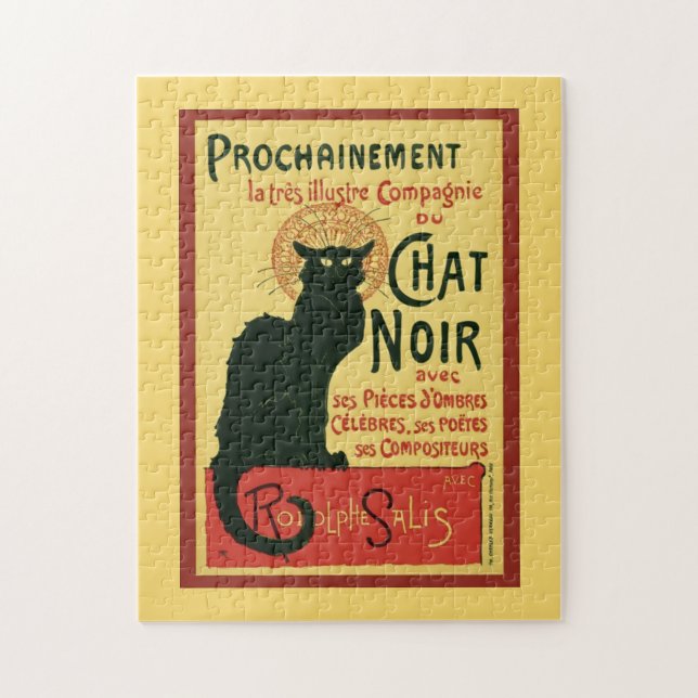 Quebra-cabeça Tournée du Chat Noir, Théophile Steinlen (Vertical)
