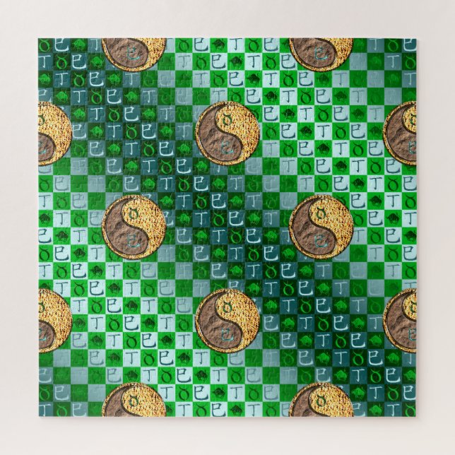 Quebra-cabeça Touro & Serpente de Fogo (Vertical)