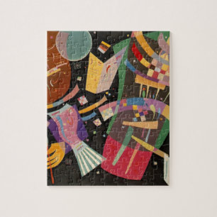 Quebra-cabeça Trabalho de arte Abstrato de Composição X Kandin