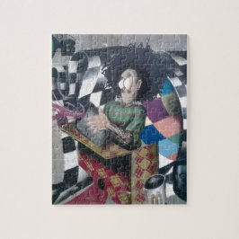 Quebra-cabeça Trabalho de arte abstrato Grafite