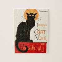 Trabalho de arte Clássico de Gato Negro Steinlen