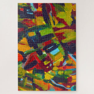 Quebra-cabeça Trabalho de arte de Abstrato Colorida Kandinsky 30