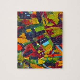 Quebra-cabeça Trabalho de arte de Abstrato Colorida Kandinsky 30