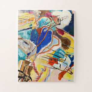 Quebra-cabeça Trabalho de arte de pintura de Abstrato moderno Ka