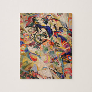 Quebra-cabeça Trabalho de arte de pintura de Abstrato moderno Ka