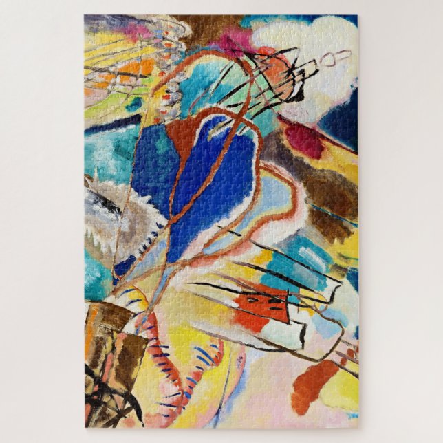 Quebra-cabeça Trabalho de arte de pintura de Abstrato moderno Ka (Vertical)