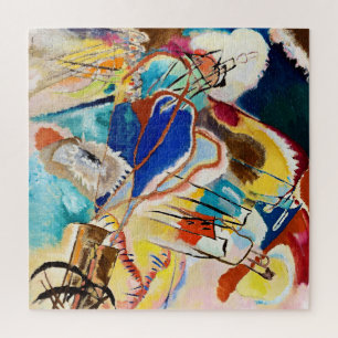 Quebra-cabeça Trabalho de arte de pintura de Abstrato moderno Ka