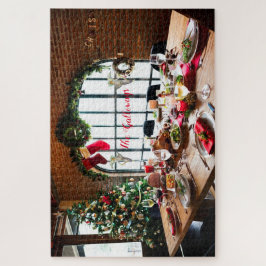 Quebra-cabeça Tradição dos ângulos de Comida do Monograma Jante