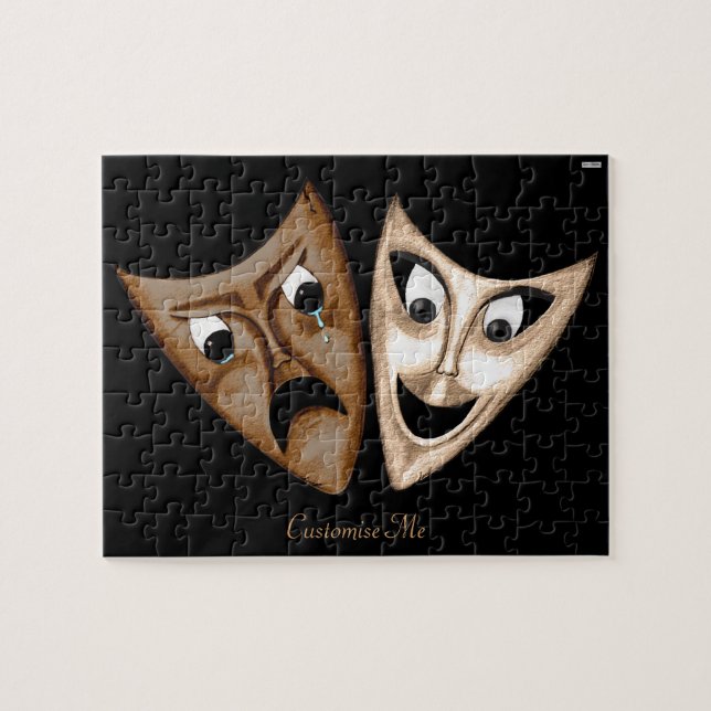 Quebra-cabeça Tragédia e Comédia (Horizontal)