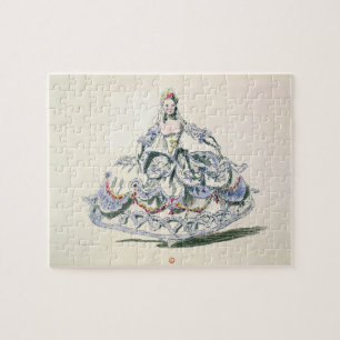 Quebra-cabeça Traje da ópera, da coleção de Plaisirs dos menus,