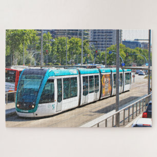 Quebra-cabeça Tram, Barcelona, Espanha
